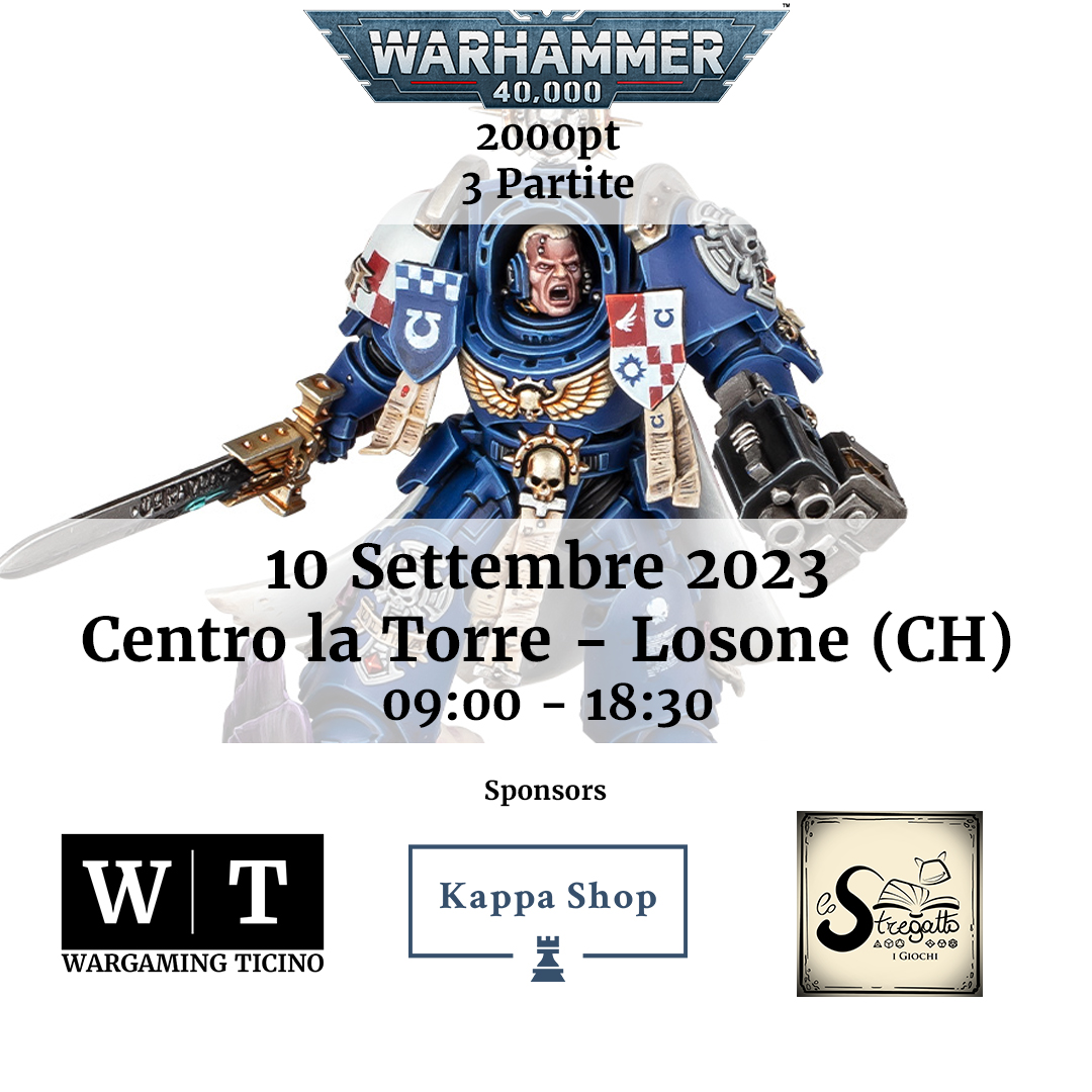 Torneo della Torre - Warhammer 40k - #3 2023